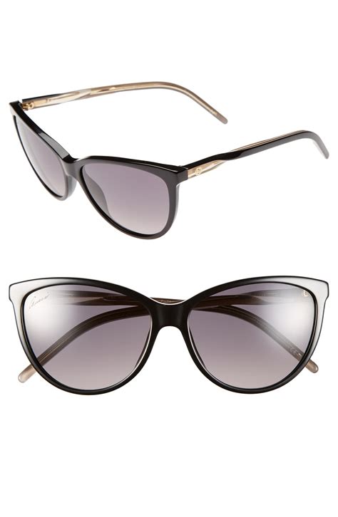 gucci cat eye sunglasses 58mm|gucci cat eye prescription glasses.